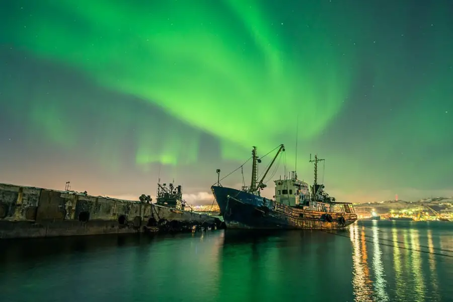 Northern Lights Murmansk tour Russia Kola Peninsula icebreaker Lenin