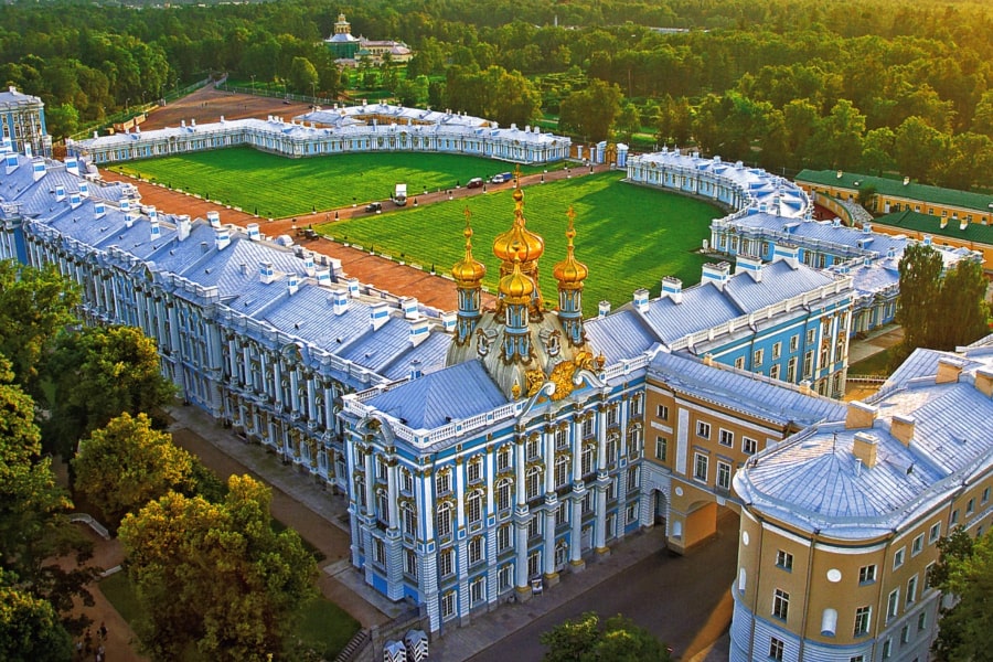 St Petersburg tour Russia Tsarskoye Selo